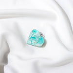 Load image into Gallery viewer, Pendant Caribbean Blue Calcite Heart
