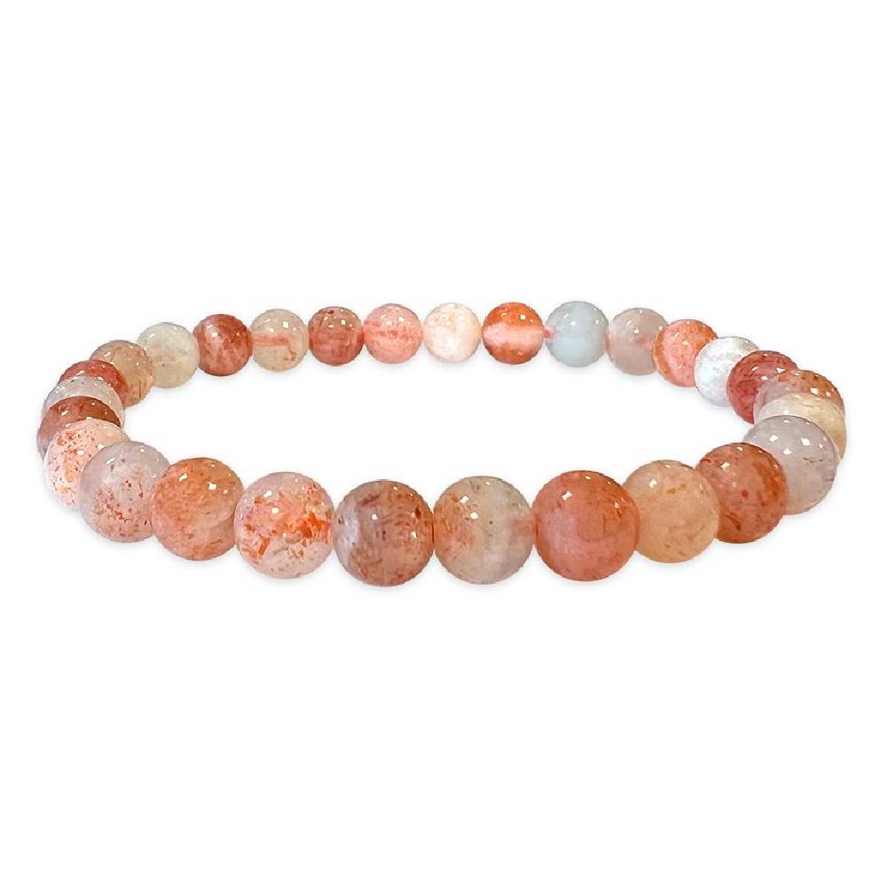 Rokassprādze Saulesakmens Norvēģija / Multicolored Sunstone AA 6mm