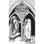 Ielādēt attēlu galerijas skatītājā, Black &amp; White Rider-Waite Tarot Deck Taro Kārtis
