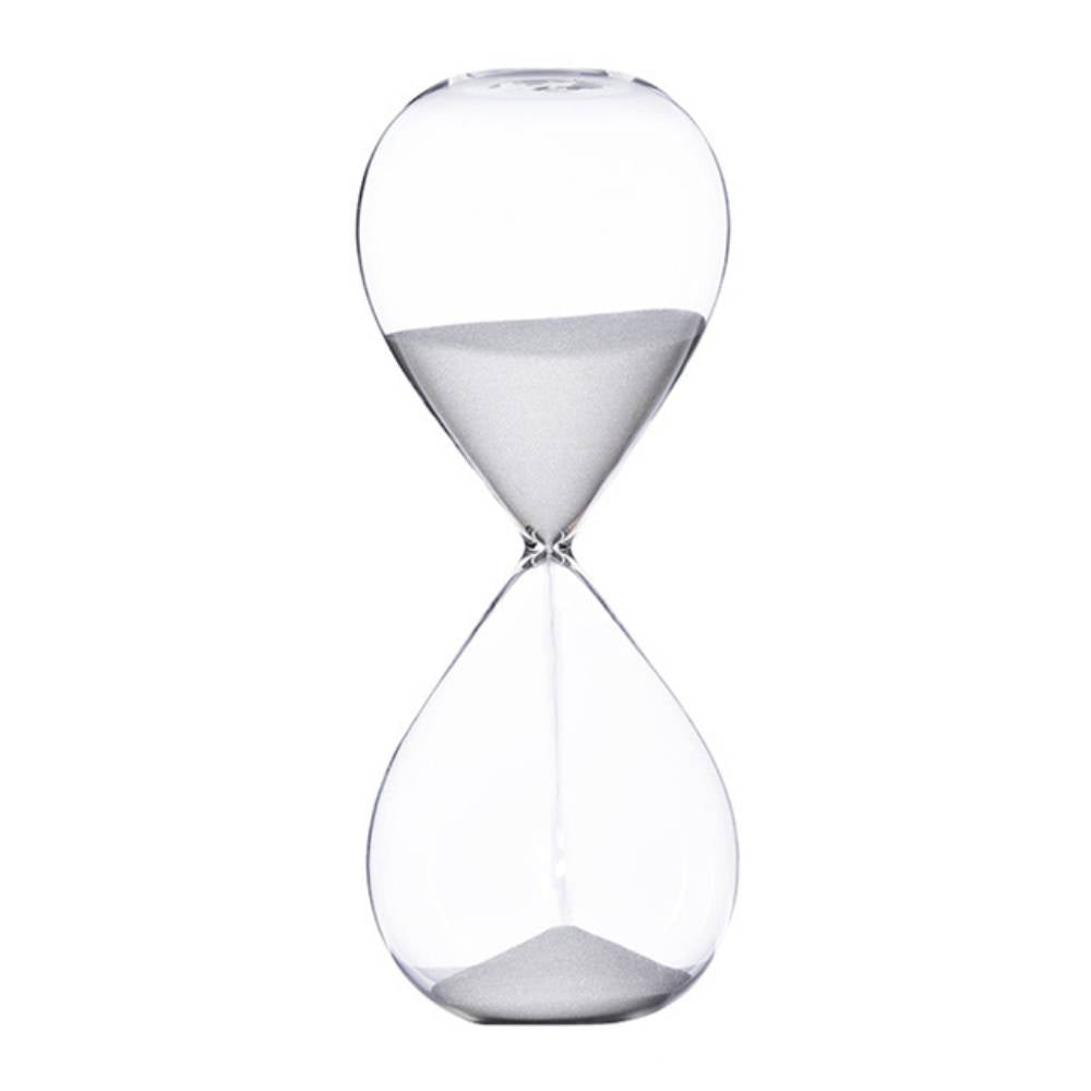 Smilšu Pulkstenis Hourglass White 5 minūtes