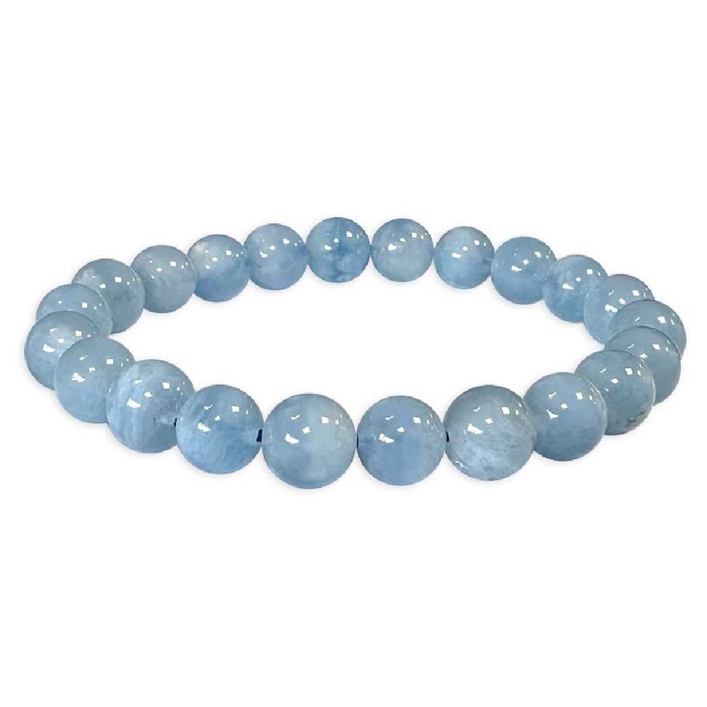 Rokassprādze Akvamarīns Mozambika / Aquamarine A+ 7.5-8.5mm