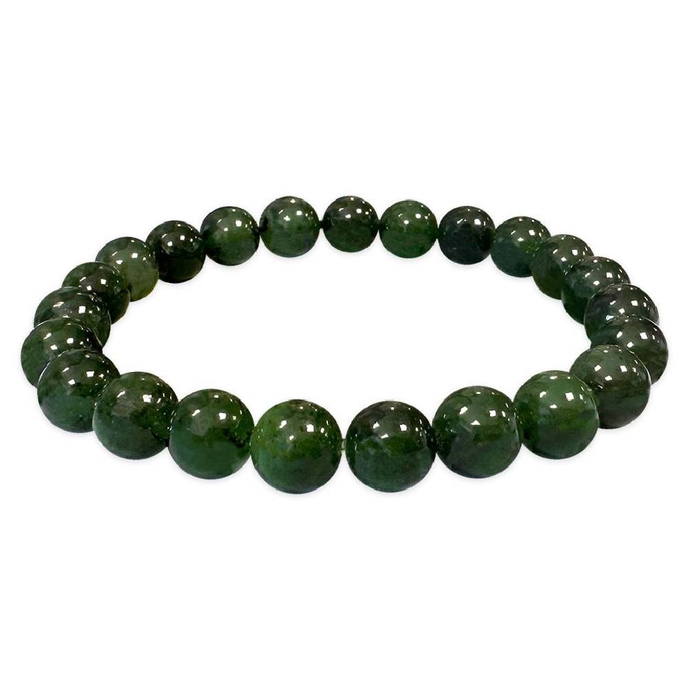 Rokassprādze Nefrīts Kanāda / Jade Nephrite AA+ 8mm