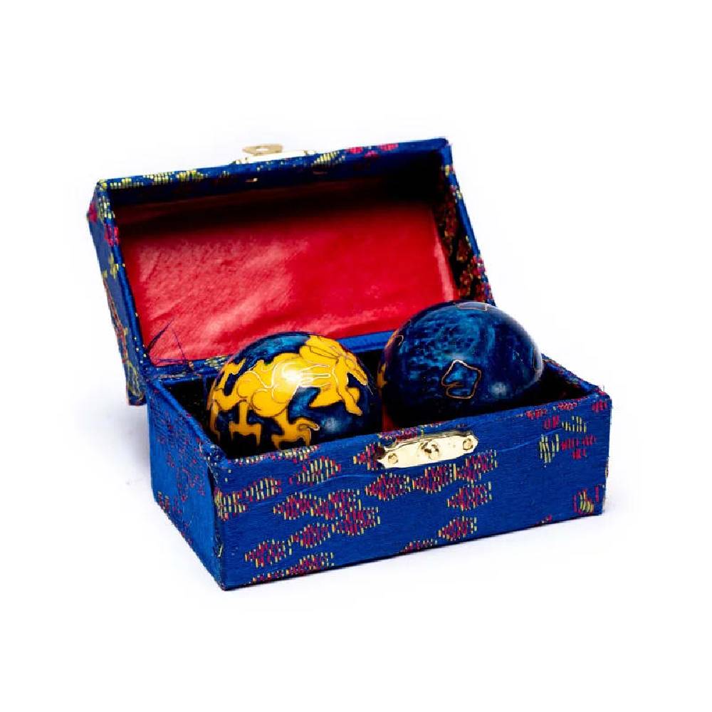 Ķīniešu Veselības Bumbiņas Yellow Dragon Ø4cm