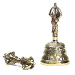 Загрузить изображение в средство просмотра галереи, Tibetiešu Zvans Dorje &amp; Bell Brass Small
