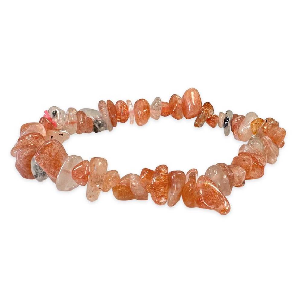 Rokassprādze Saulesakmens Norvēģija / Multicolored Sunstone Chips AA