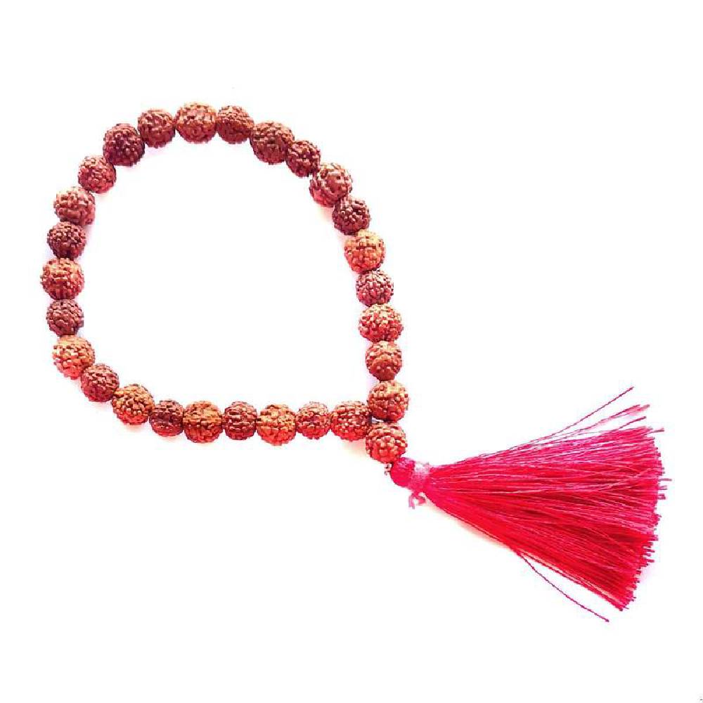 Mala / Rokassprādze Rudraksha 21 bumbiņas 8mm