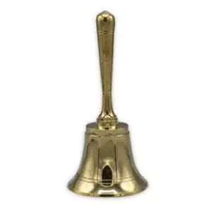 Zvaniņš Brass Hand Bell 13cm x 6cm