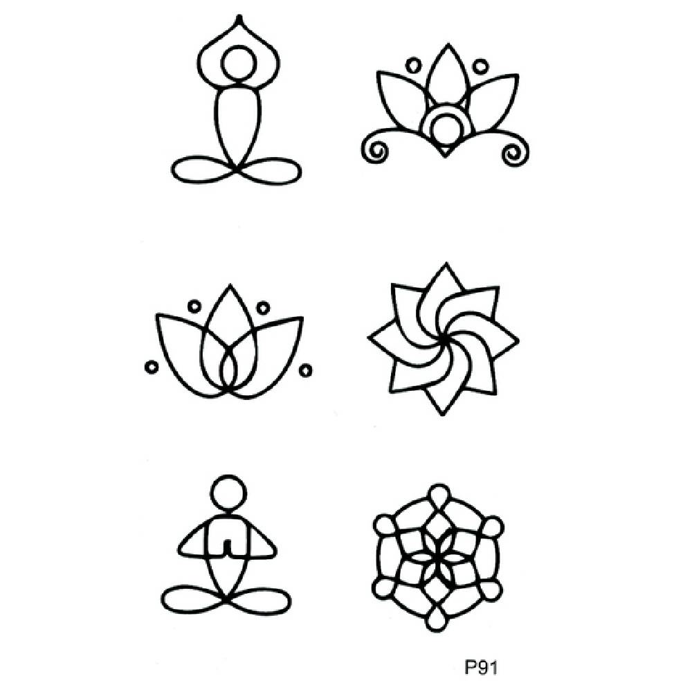 Pagaidu Tetovējumi 6cm x 10.5cm