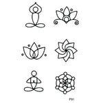 Ielādēt attēlu galerijas skatītājā, Pagaidu Tetovējumi 6cm x 10.5cm
