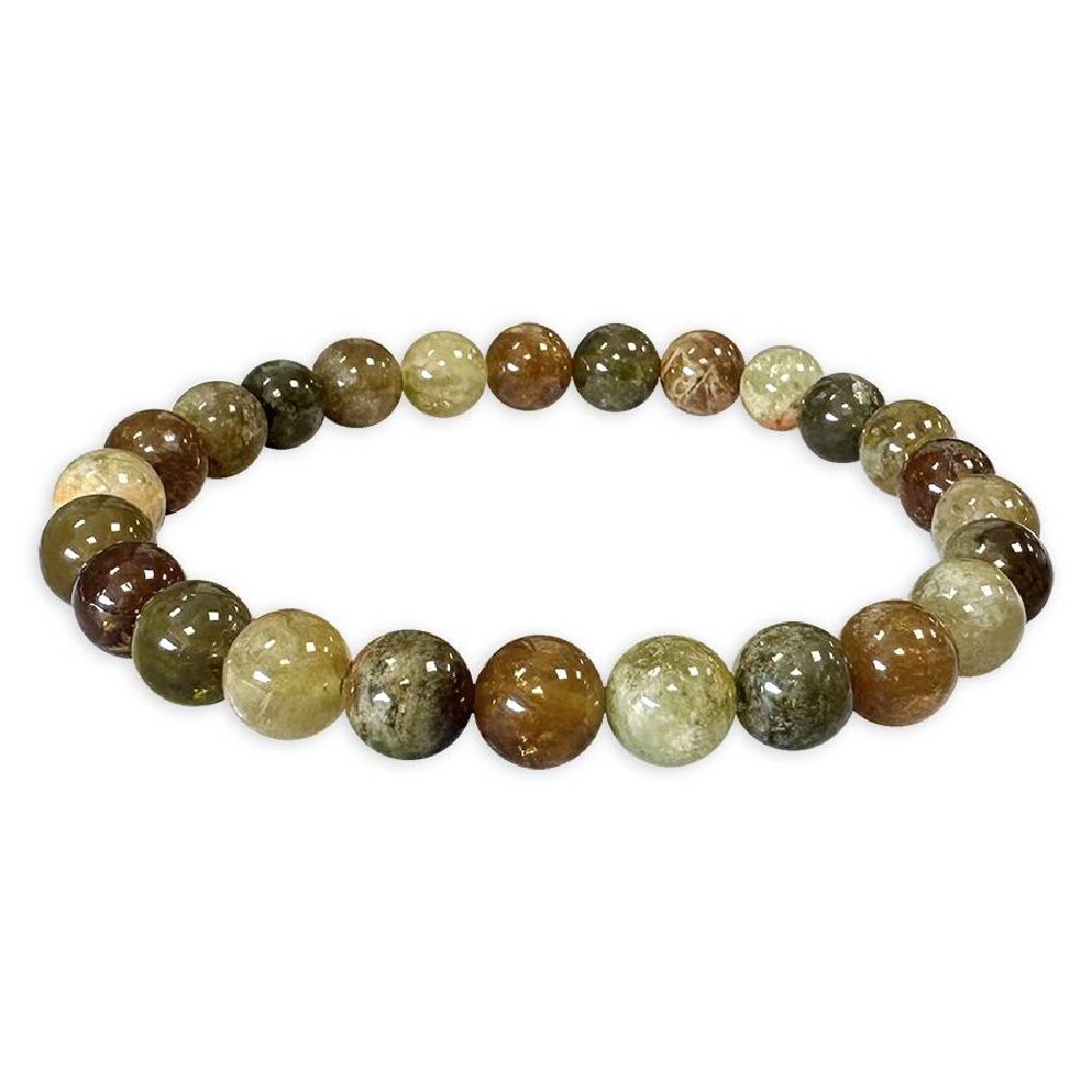 Rokassprādze Granāts / Zaļais Granāts Šrilanka / Green Garnet AA 7.5-8.5mm