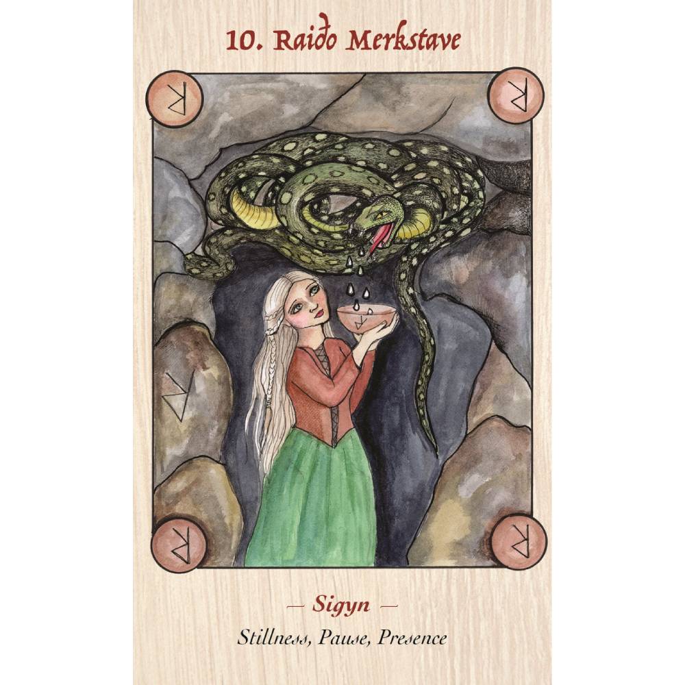 Norse Goddess Rune Orākuls
