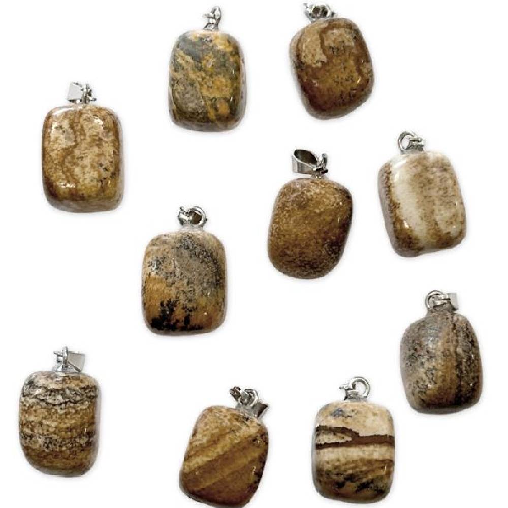 Kulons Jašma / Ainavu Jašma Dienvidāfrika / Landscape Jasper Cube 1cm - 2cm