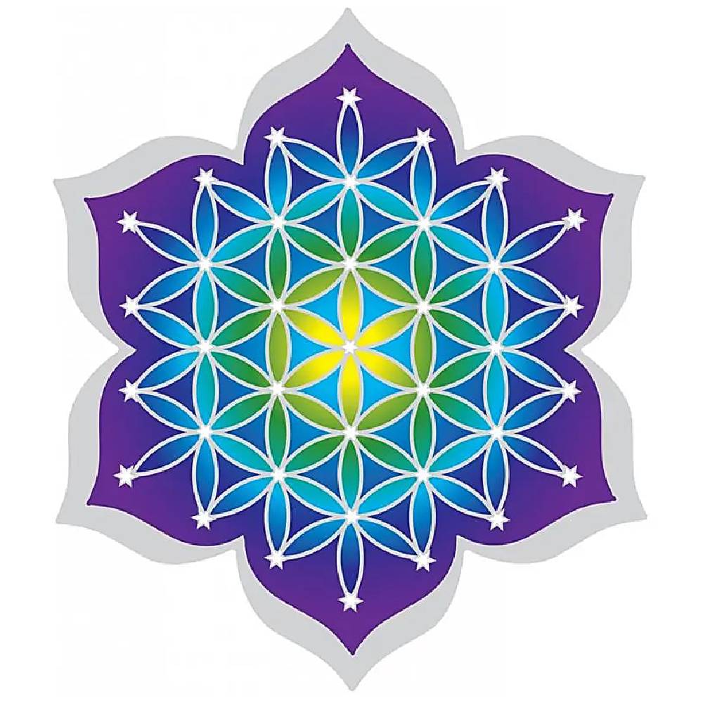 Uzlīme Flower of Life / Dzīvības Zieds 12.5cm