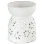 Ielādēt attēlu galerijas skatītājā, Aroma Lampa Keramika Daisy White 11.5cm
