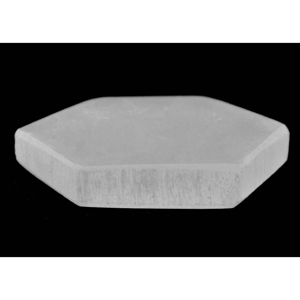 Akmens Selenīts / Selenite Hexagonal Base 10cm