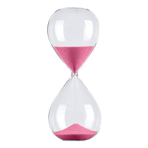 Smilšu Pulkstenis Hourglass Pink 5 minūtes