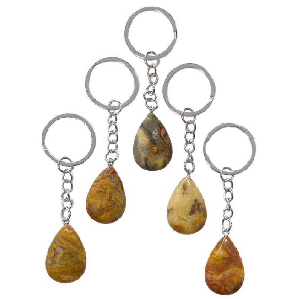 Atslēgu Piekariņš Ahāts / Mežģīņu Ahāts Meksika / Crazy Lace Agate