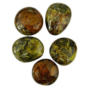Akmens Opāls / Zaļais Opāls Madagaskara / Green Opal Chakra Stone