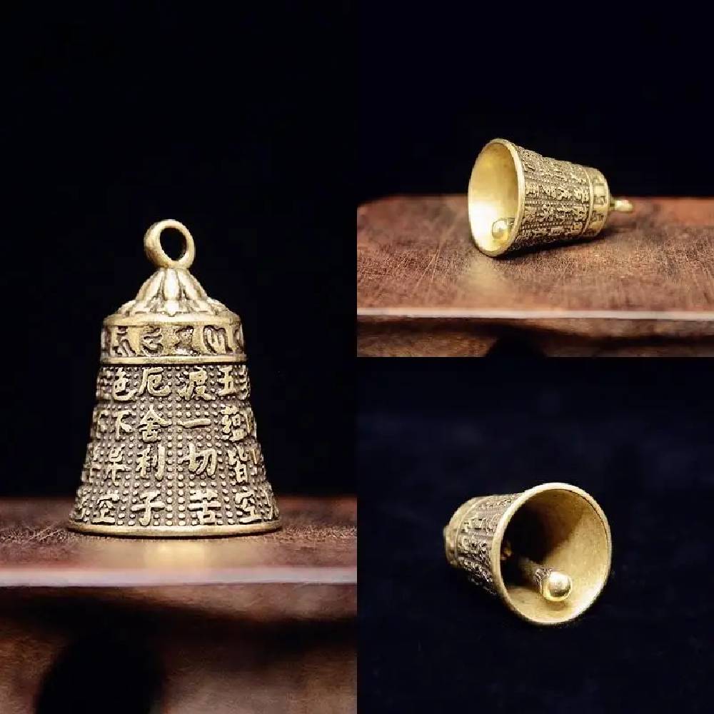 Aksesuāri Feng Shui - Mini Tibetan Bronze Bell 3.5x2.5cm