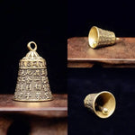 Ielādēt attēlu galerijas skatītājā, Aksesuāri Feng Shui - Zvaniņš Mini Tibetan Bronze Bell 3.5x2.5cm
