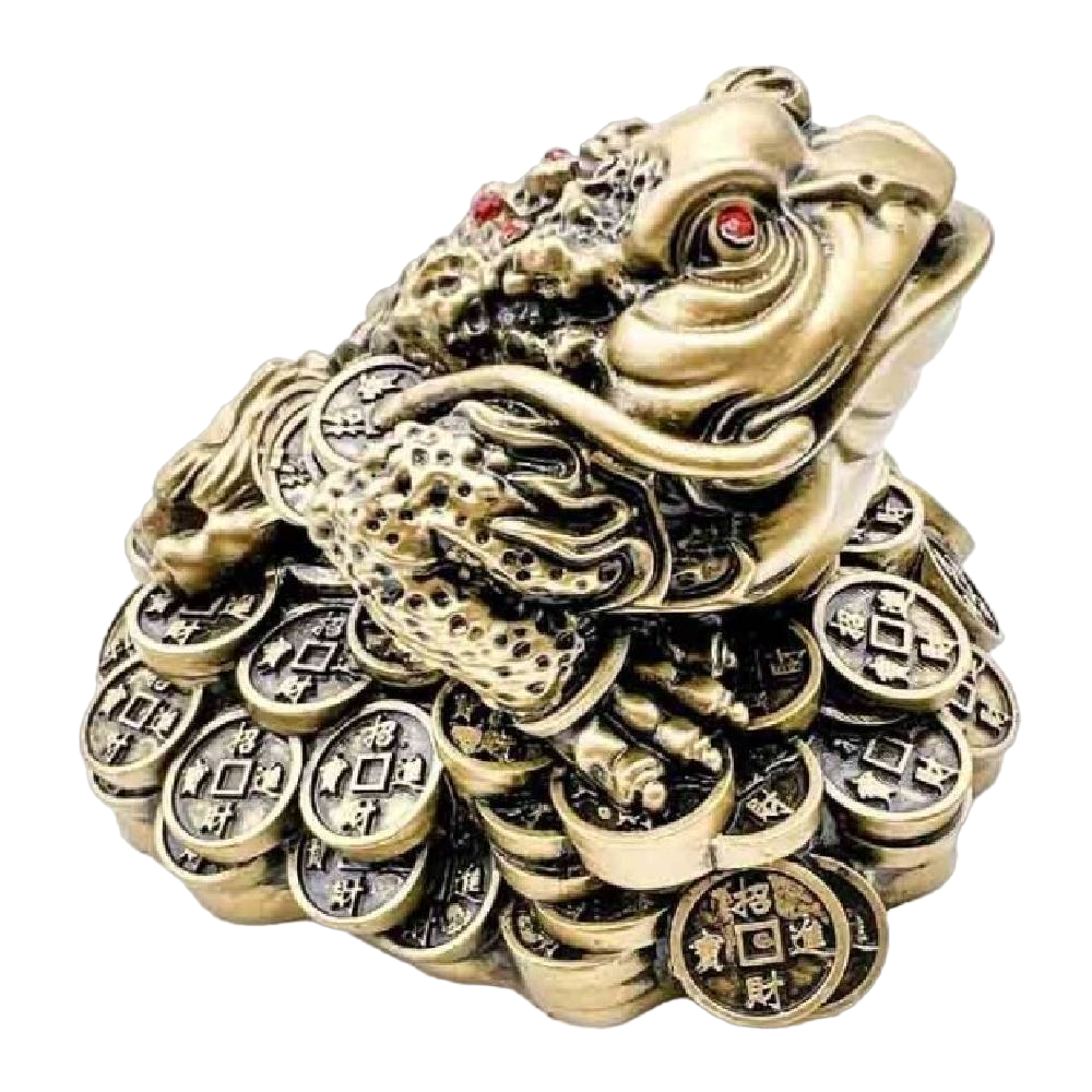 Laimes / Naudas Varde / Lucky Money Frog 10x8.5x7cm