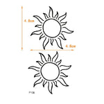 Ielādēt attēlu galerijas skatītājā, Pagaidu Tetovējumi 6cm x 10.5cm
