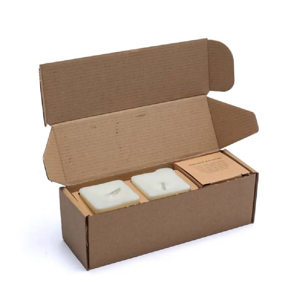 Rapeseed wax scented candle tree of life refill set