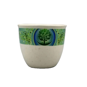 Ceramic Pot for Smudge Tree of Life Small  - Palo Santo & Sage