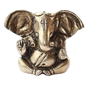Appu Ganesh brass miniature 4cm
 