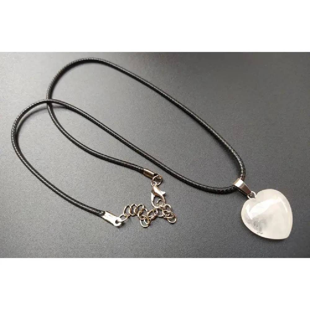 Kulons Rozā Kvarcs / Rose Quartz Heart 2.5cm