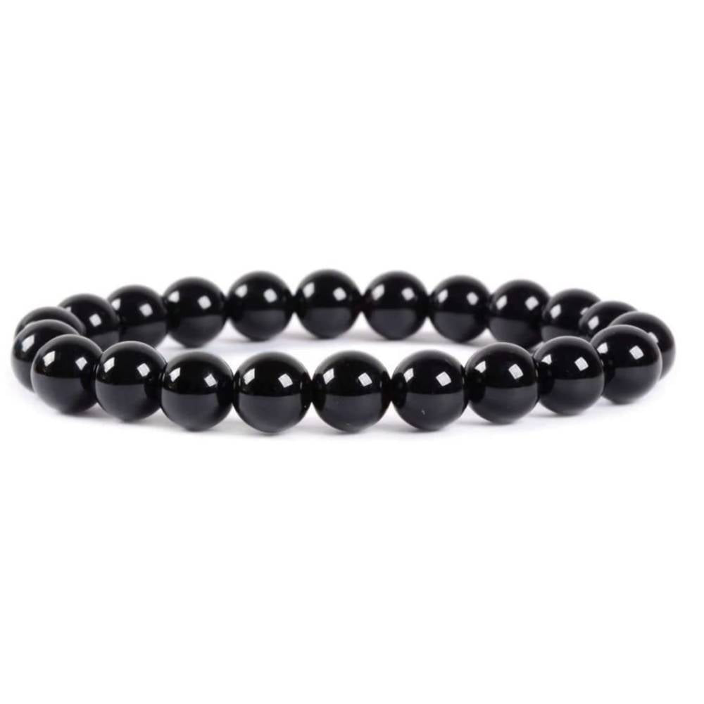 Rokassprādze Ahāts / Melnais Ahāts / Black Agate 6mm