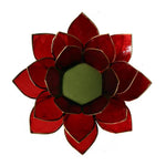 Load image into Gallery viewer, Lotus atmospheric light chakra 1 red gold trim
