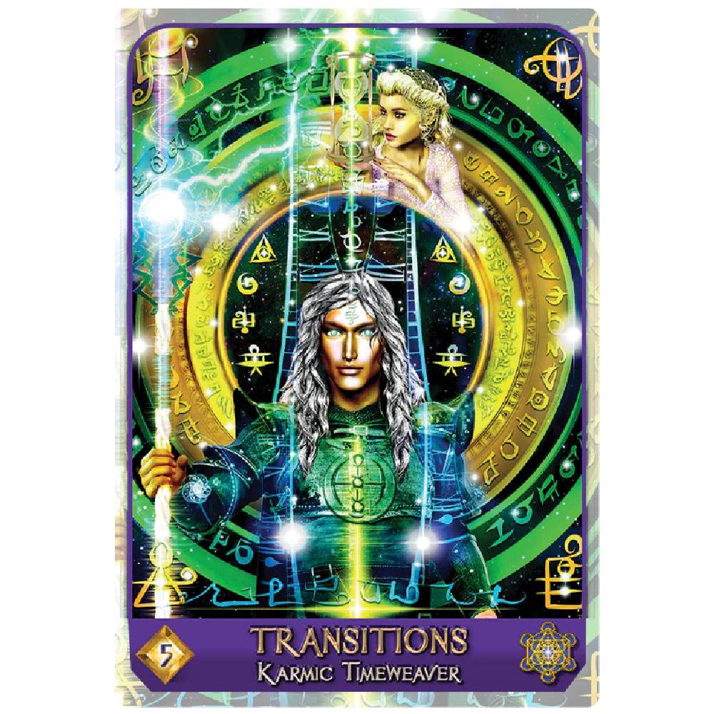 Celestial Frequencies Oracle Cards and Healing Activators Orākuls