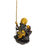 Load image into Gallery viewer, Turētājs konusiem ar krītošu dūmu efektu Ganesh 9x8x12cm

