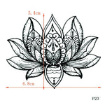 Load image into Gallery viewer, Pagaidu Tetovējumi 6cm x 10.5cm
