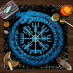 Load image into Gallery viewer, Galdauts Tarot &amp; Rune Altar Cloth 75 x 75cm
