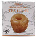 Ielādēt attēlu galerijas skatītājā, Svečturis Tējas Svecei Himalaju Sāls / Himalayan Salt Candle Holder 1kg-1.2kg
