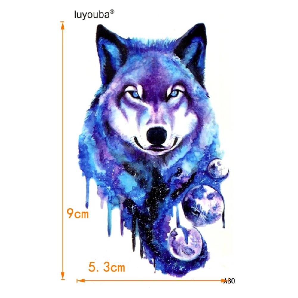 Pagaidu Tetovējumi 6cm x 10.5cm