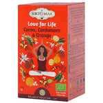 Ielādēt attēlu galerijas skatītājā, BIO Tēja – Mīlestība uz Dzīvi / Love for Life - Organiskā Kakao, Kardamona un Apelsīnu Uzlējums
