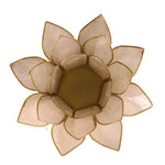 Load image into Gallery viewer, Lotus atmospheric light pearl gold trim
