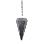 Ielādēt attēlu galerijas skatītājā, Svārsts Hematīts Brazīlija / Hematite
