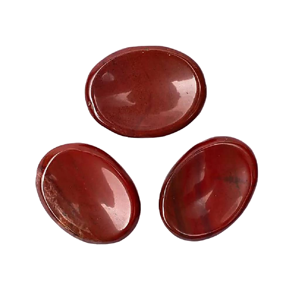 Anti-Stress Akmens Jašma / Sarkanā Jašma Dienvidāfrika / Red Jasper 3.5-4.5cm