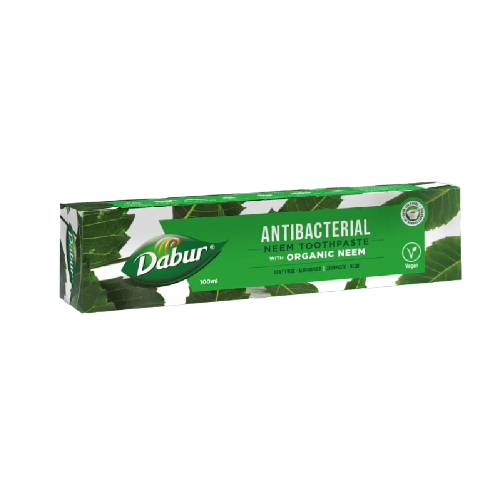 Zobu Pasta ar BIO Nīmu Dabur Antibacterial Neem Toothpaste 100ml