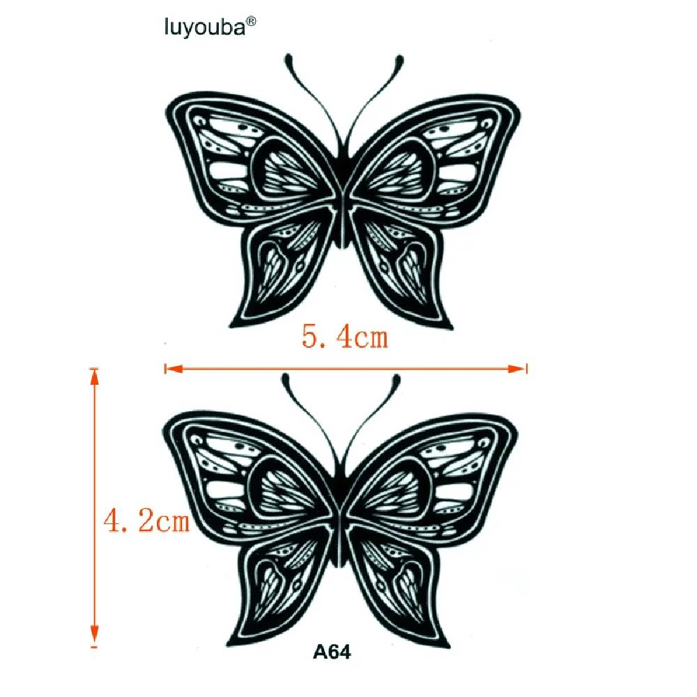 Pagaidu Tetovējumi 6cm x 10.5cm