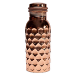 Load image into Gallery viewer, Copper bottle hammered 500ml

