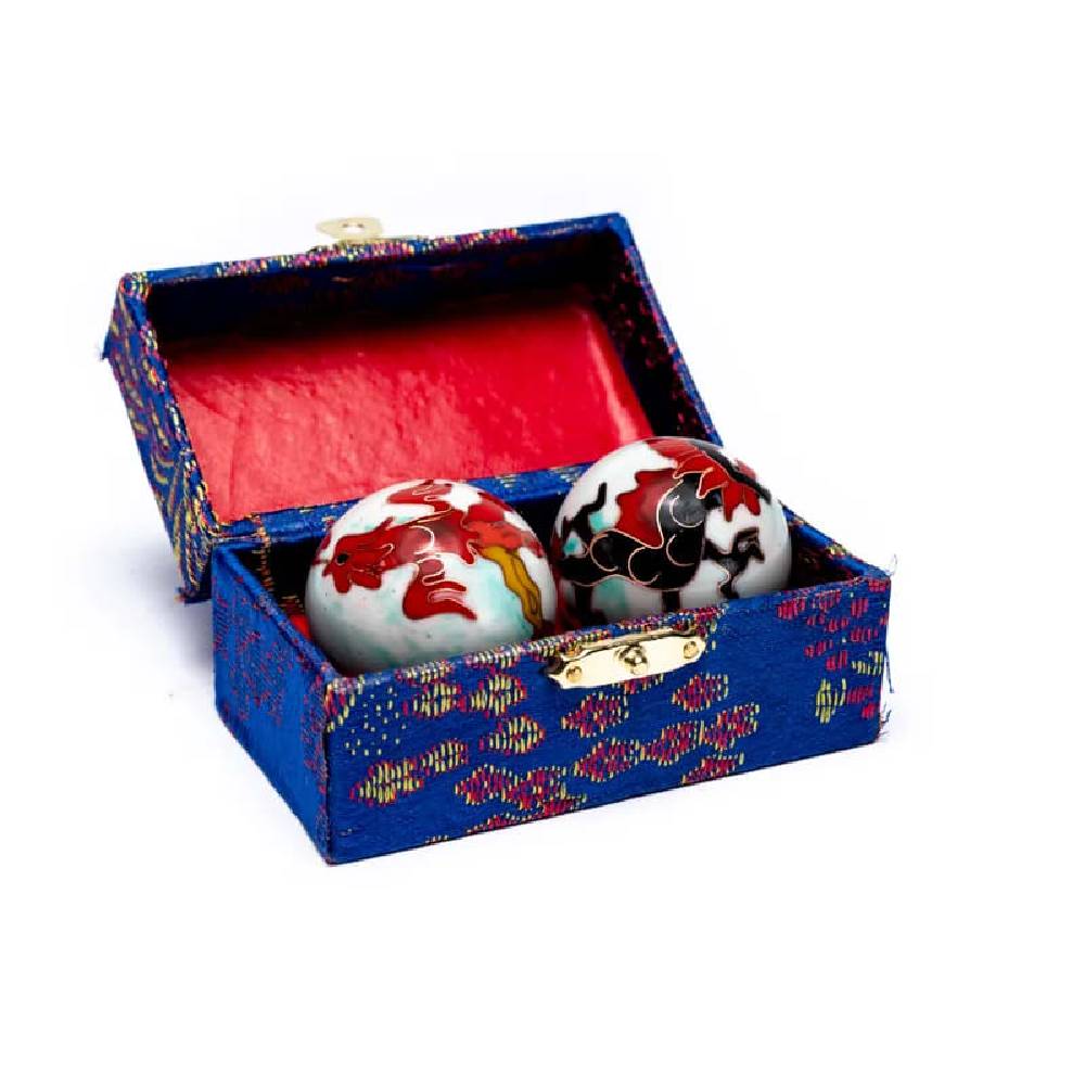 Ķīniešu Veselības Bumbiņas Dragon & Phoenix Ø4cm