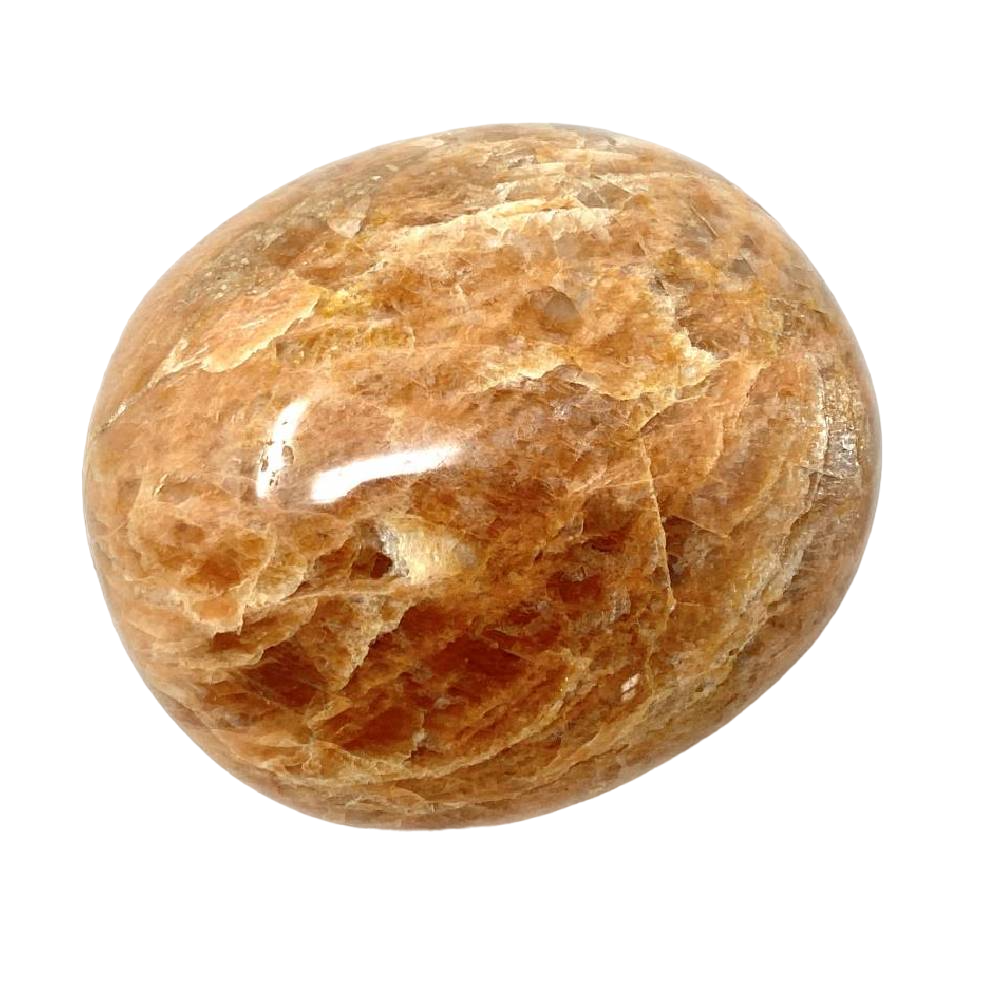 Akmens Mēnessakmens / Rozā vai Persiku Mēnessakmens / Pink or Peach Moonstone Chakra Stone 5-6cm