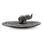 Load image into Gallery viewer, Aluminum Elephant Incense Holder 
