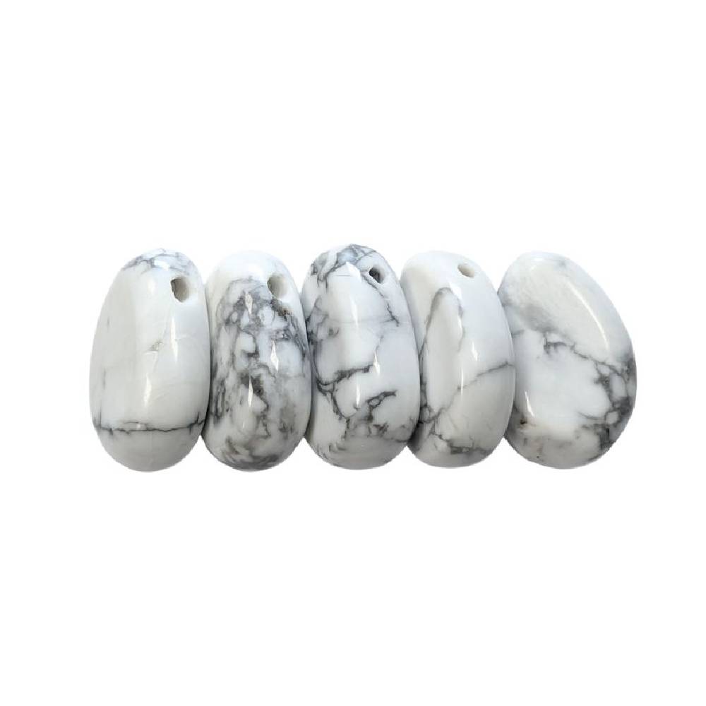 Kulons Hovlīts Zimbabve / Howlite 1.5cm - 3cm