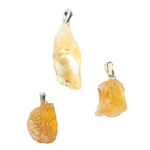 Ielādēt attēlu galerijas skatītājā, Kulons Citrīns / Citrine Rough 2.5cm - 4cm
